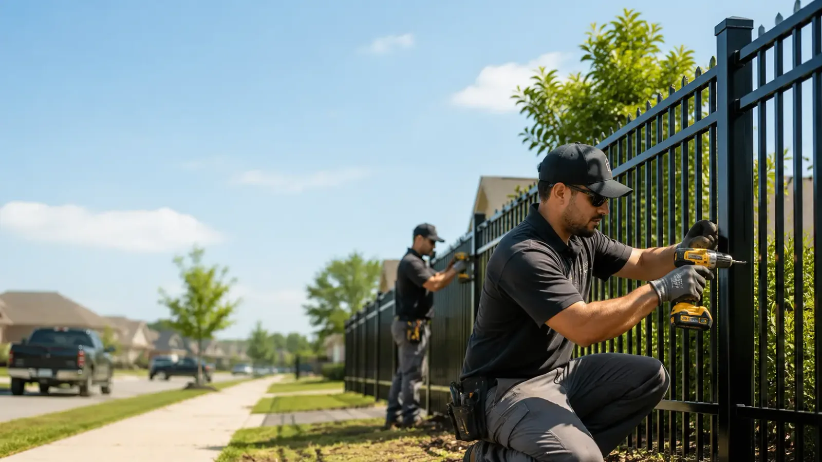 Metal Fence Installation in Saint Marys, IA